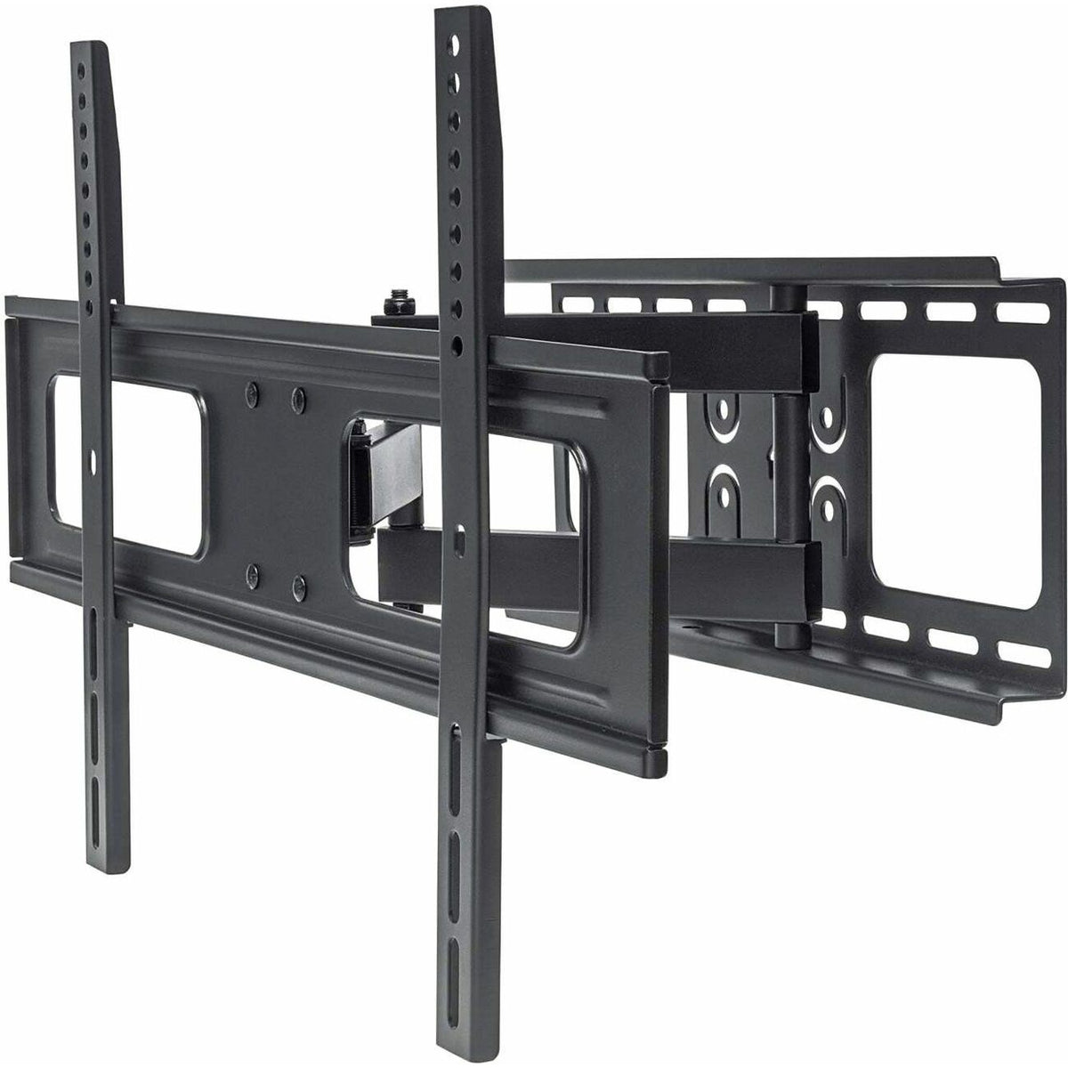 Wall Mount for TV & Monitors (Full Motion), For screens 37" to 65" , VESA compatability: all between 200x200mm and 600x400mm - check the dimensions of the four mounting holes on back of screen to ensure it fits, Max 50kg, Black, Bracket, Lifetime Warranty - 461283
