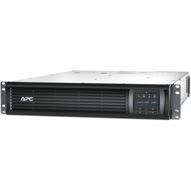 APC by Schneider Electric Smart-UPS 2200VA LCD RM 2U 120V with Network Card - SMT2200RM2UNC