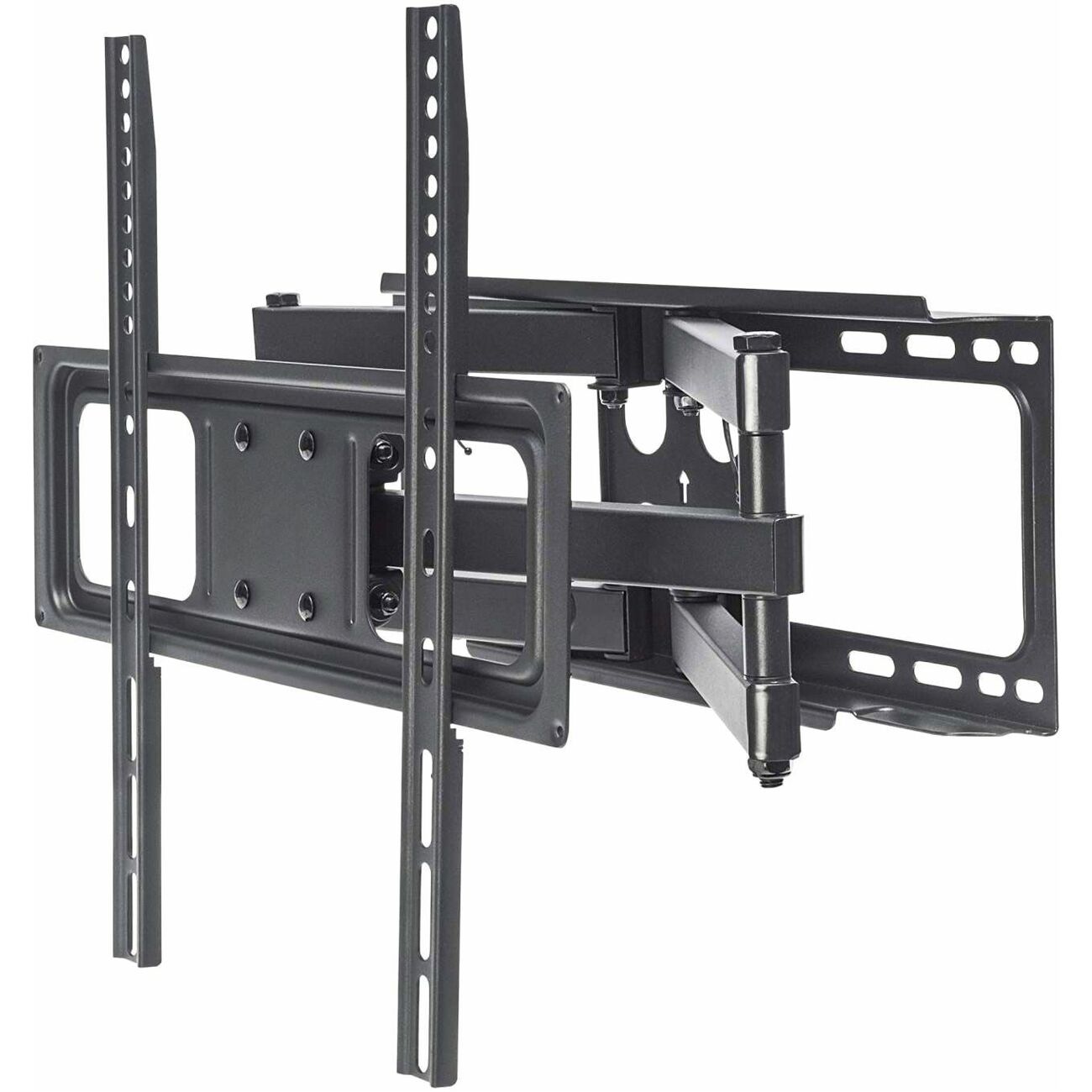 Wall Mount for TV & Monitors (Full Motion), For screens 32" to 55" , VESA compatability: all between 100x100mm and 400x400mm - check the dimensions of the four mounting holes on back of screen to ensure it fits, Max 40kg, Black, Bracket, Lifetime Warranty - 461344