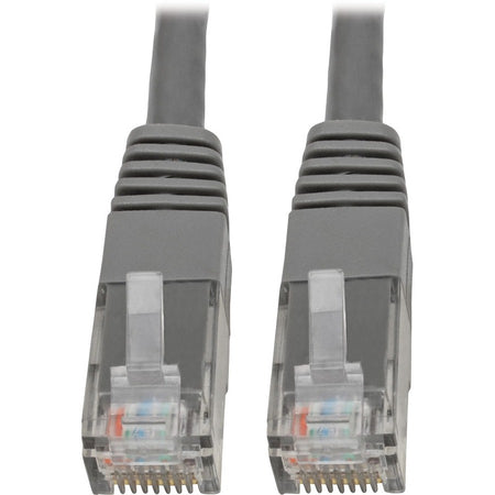 Tripp Lite by Eaton Cat6 Gigabit Molded (UTP) Ethernet Cable (RJ45 M/M) PoE Gray 20 ft. (6.09 m) - N200-020-GY