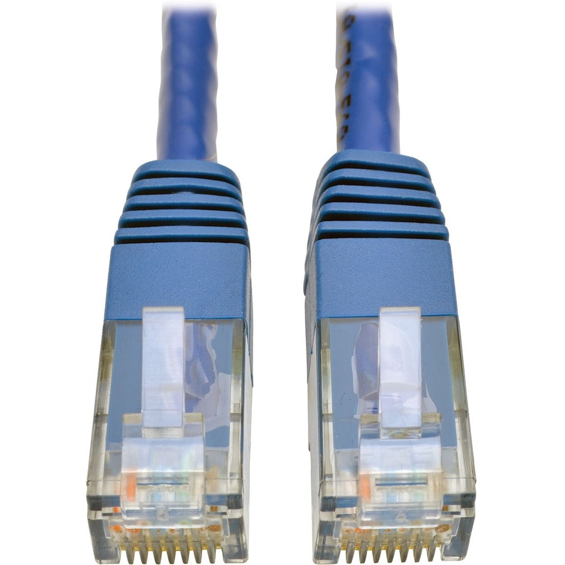 Eaton Tripp Lite Series Cat6 Gigabit Molded (UTP) Ethernet Cable (RJ45 M/M), PoE, Blue, 75 ft. (22.86 m) - N200-075-BL