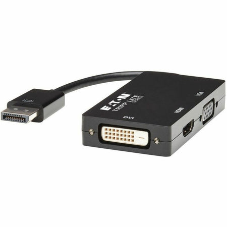 Tripp Lite by Eaton DisplayPort to VGA/DVI/HDMI All-in-One Converter Adapter - 4K 60 Hz HDMI DP 1.2 - P136-06N-HDV4K6