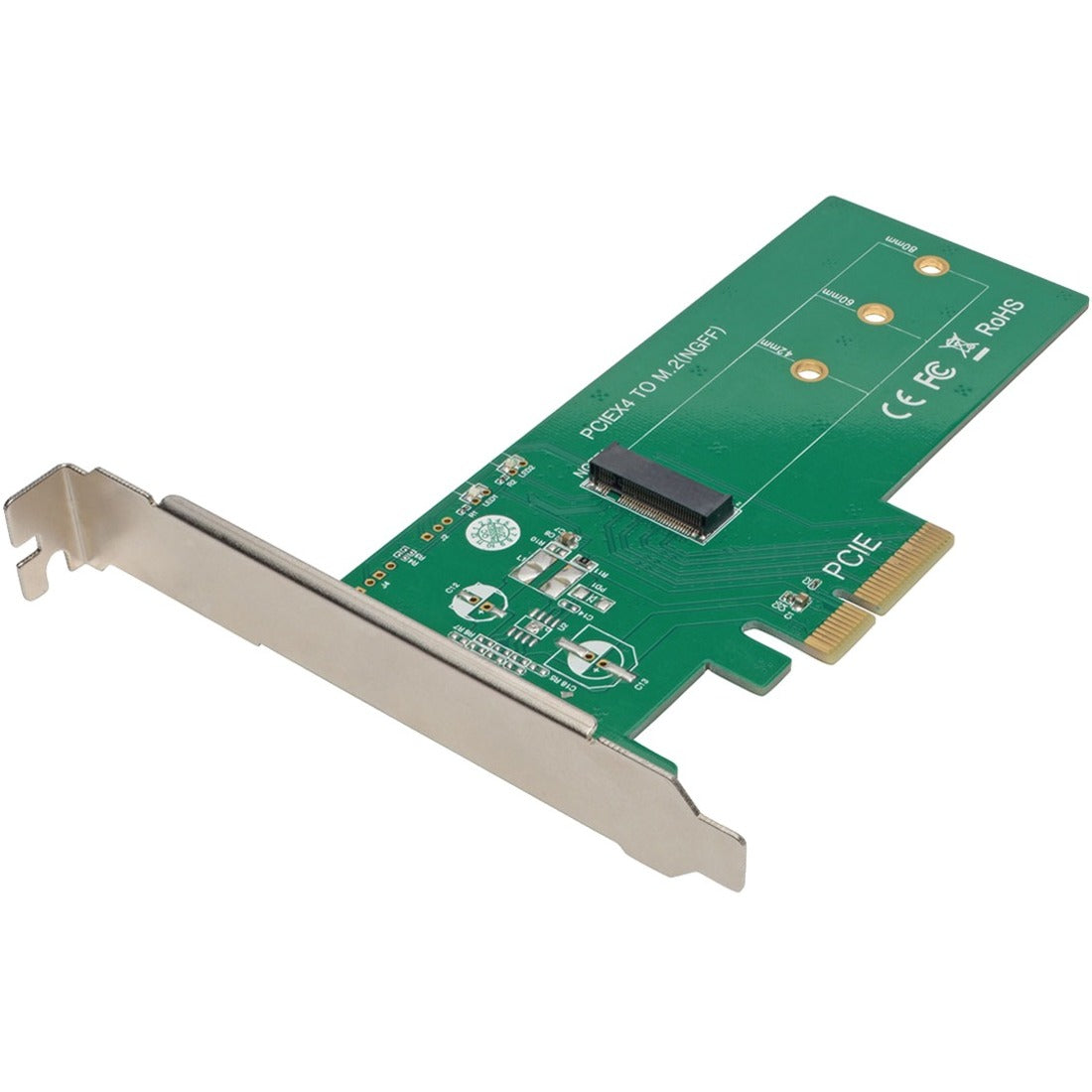 Tripp Lite by Eaton M.2 NGFF PCIe SSD (M-Key) PCI Express (x4) Card - PCE-1M2-PX4