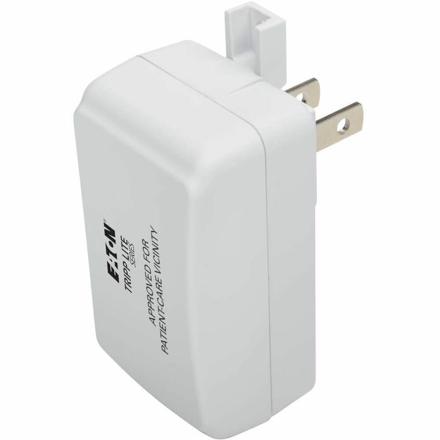 Eaton Tripp Lite Series 1-Port Isolator Hospital-Grade USB Wall Charger, UL 60601-1 for Patient Care Areas, USB-A, 2.5A - U280-001-W2-HG