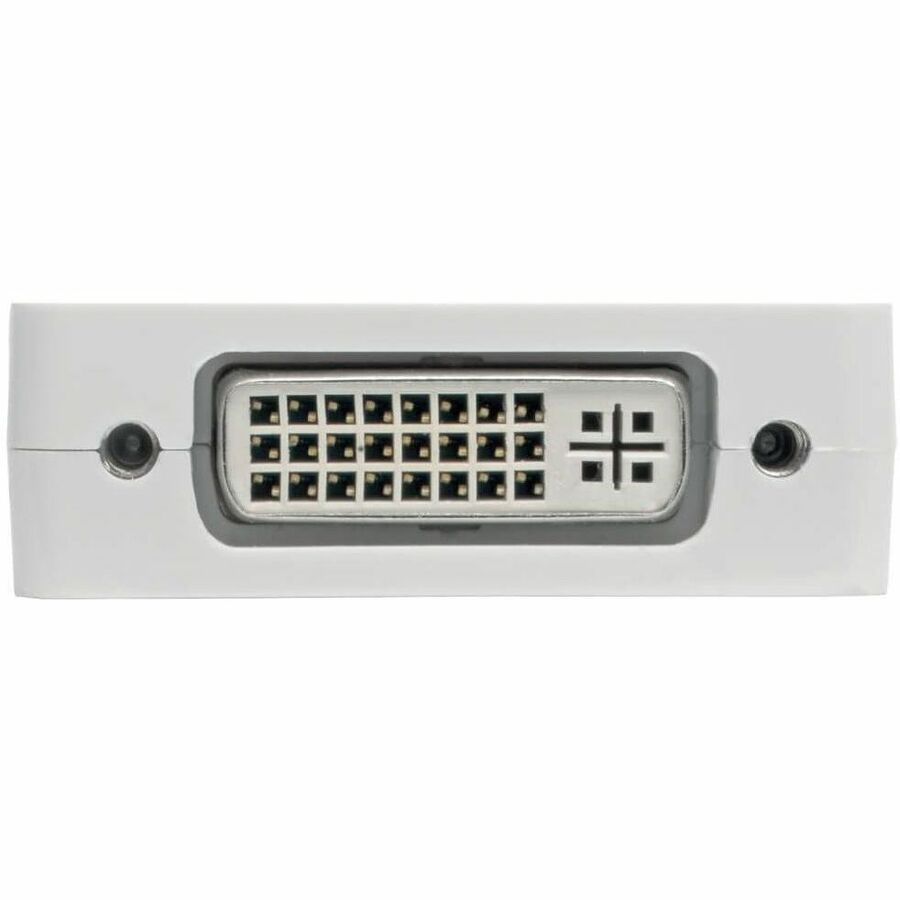 Eaton Tripp Lite Series USB-C Multiport Adapter (M/3xF) - 4K HDMI, DVI, VGA, HDCP, White - U444-06N-HDV4K