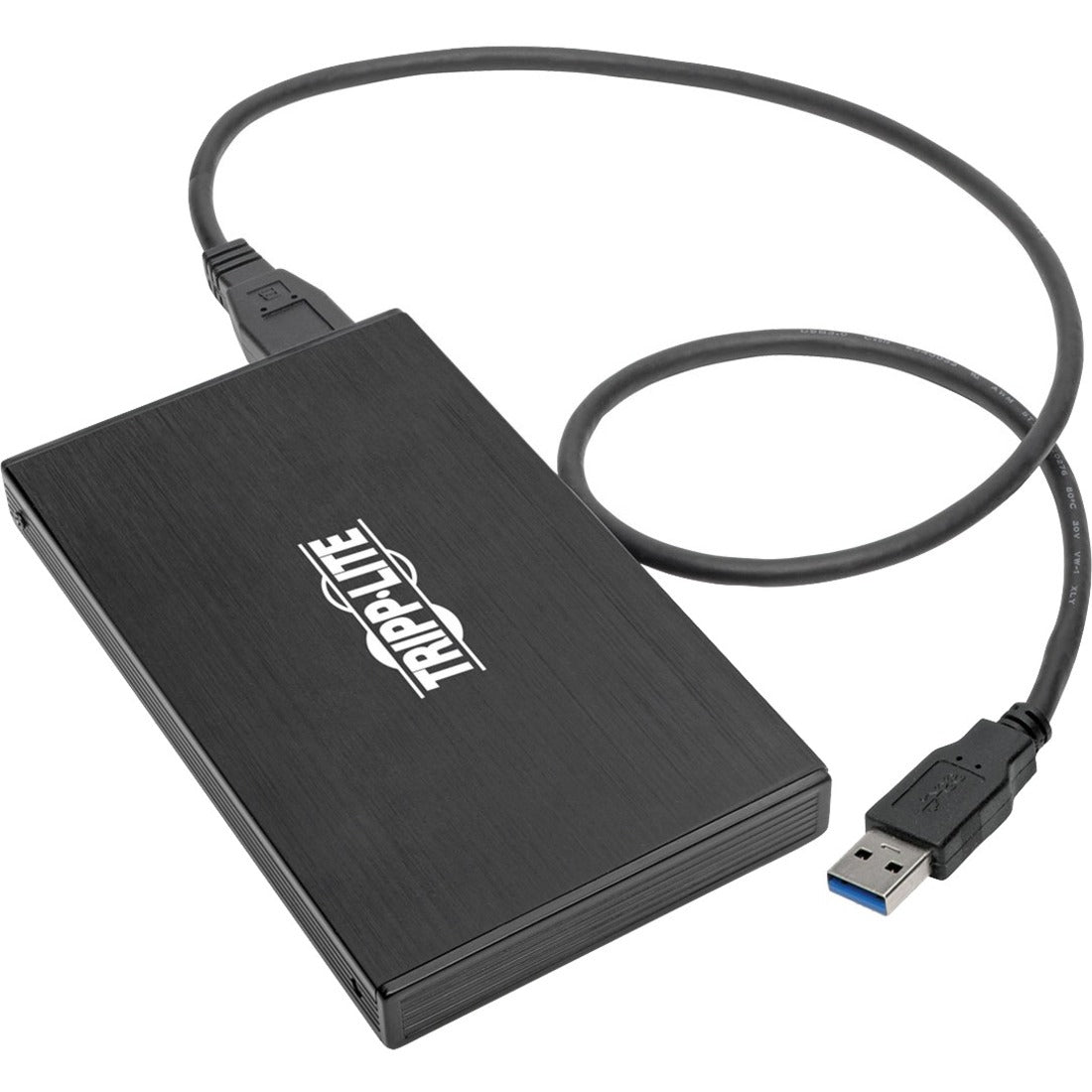 Eaton Tripp Lite Series USB 3.1 Gen 1 (5 Gbps) 2.5 in. SATA SSD/HDD to USB-A Enclosure Adapter with UASP Support - U457-025-AG2