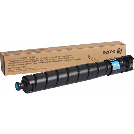 Xerox Original High Yield Laser Toner Cartridge - Cyan - 1 Each - 106R04046