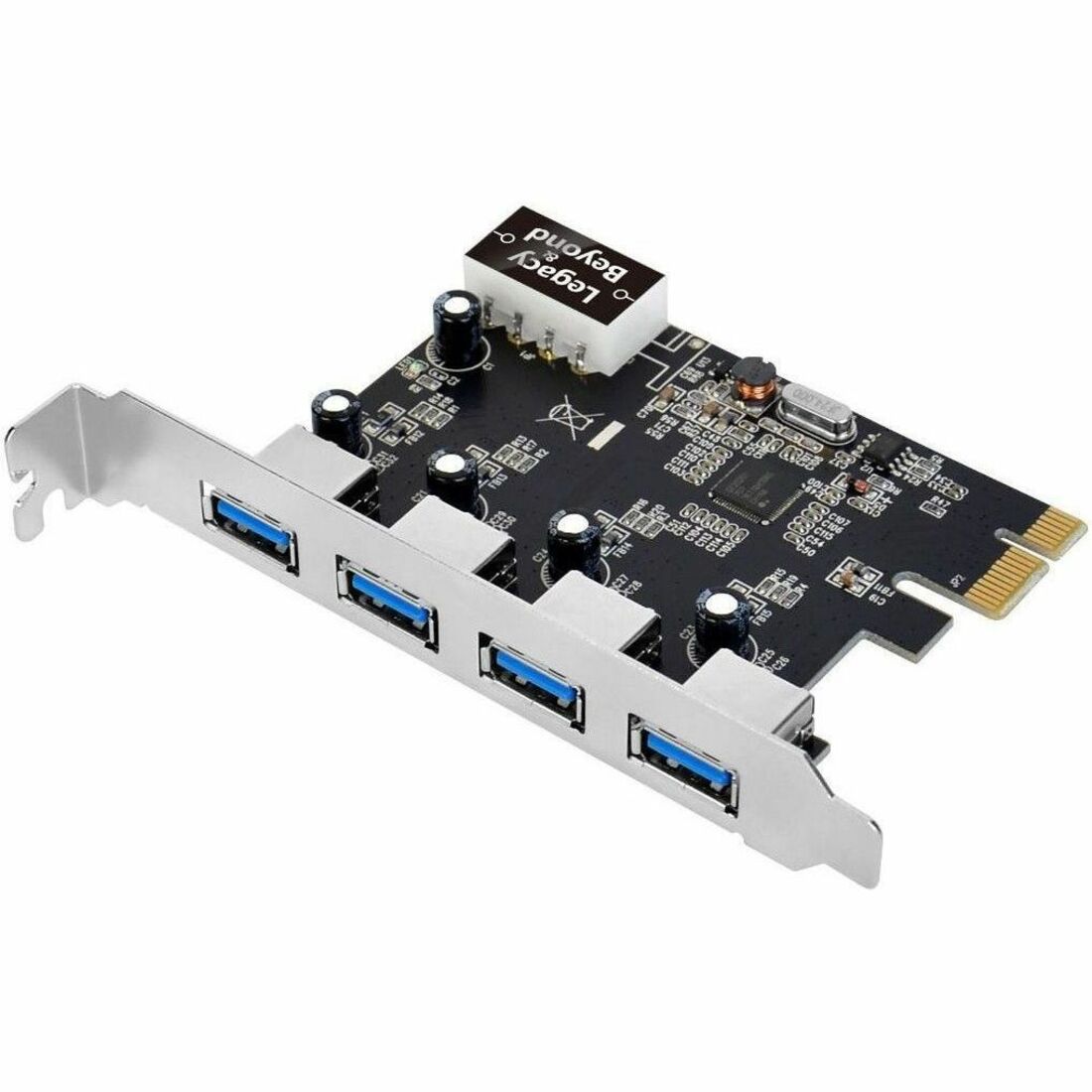 SIIG USB 3.0 4-Port (Ext) PCIe Host Card - LB-US0114-S1