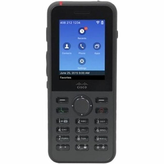 Cisco 8821 IP Phone - Refurbished - Cordless - Wi-Fi, Bluetooth - CP-8821-K9-RF