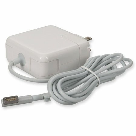 AddOn Apple Computer MC747LLA Compatible 45W 14.5V at 3.1A Black MagSafe 1 Laptop Power Adapter and Cable - MC747LL/A-AA