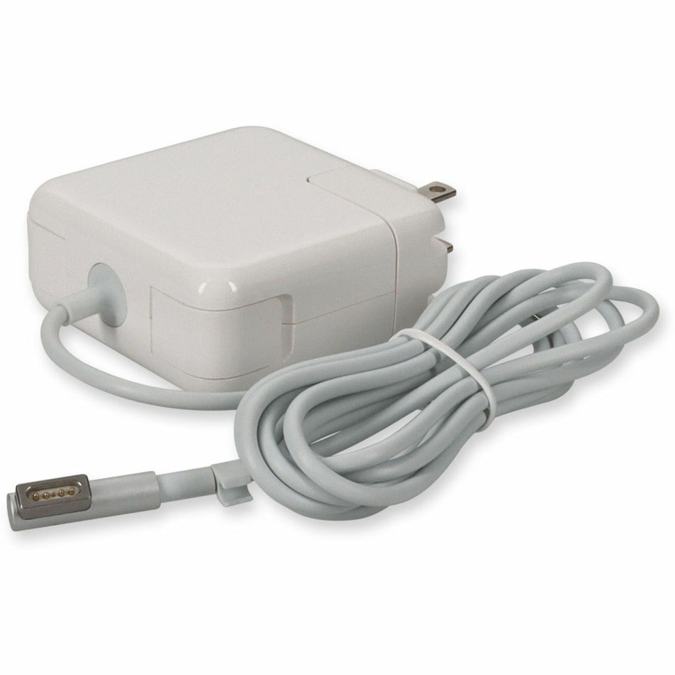 AddOn Apple Computer MC747LLA Compatible 45W 14.5V at 3.1A Black MagSafe 1 Laptop Power Adapter and Cable - MC747LL/A-AA
