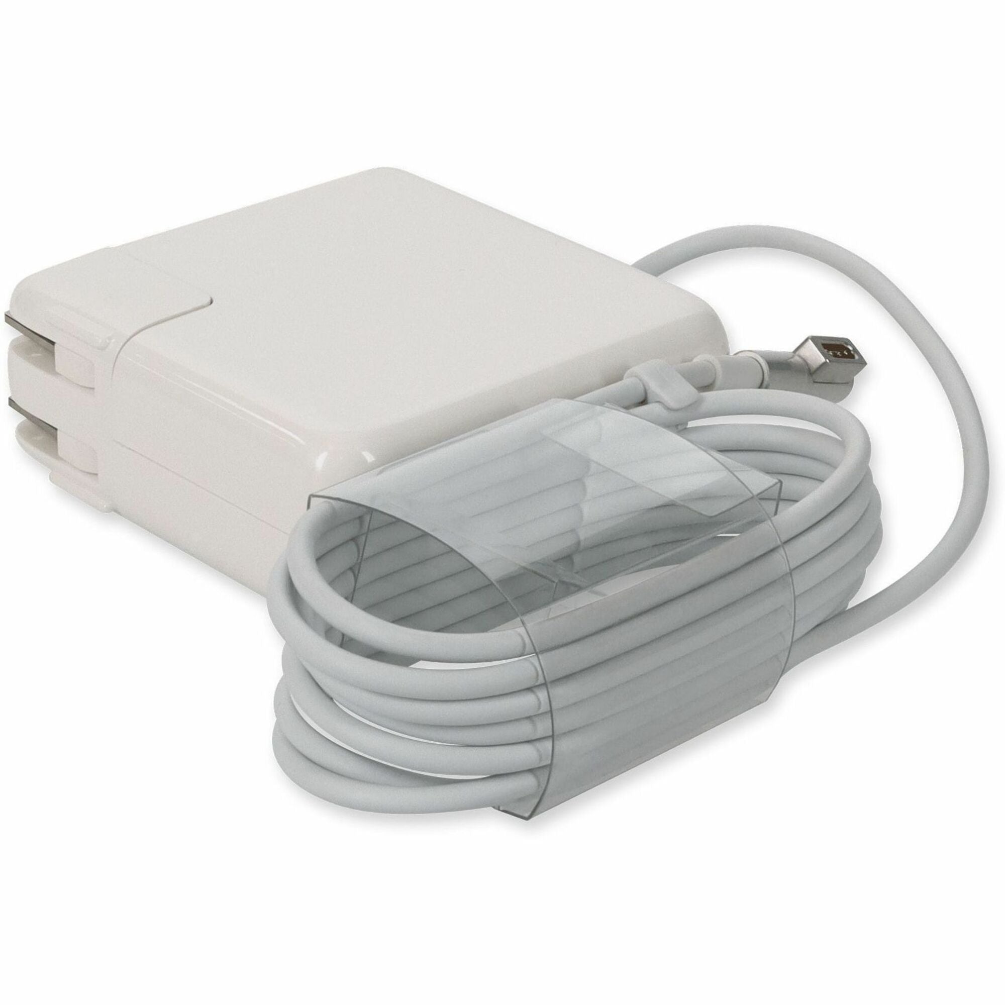 AddOn Apple Computer&reg; MA538LL/B Compatible 60W 16.5V at 3.65A Black MagSafe 1 Laptop Power Adapter and Cable - MA538LL/B-AA