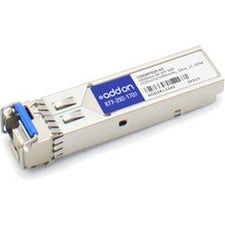 AddOn ADTRAN 1200487G20 Compatible TAA Compliant 1000Base-BX SFP Transceiver (SMF, 1310nmTx/1490nmRx, 10km, LC, DOM) - 1200487G20-AO