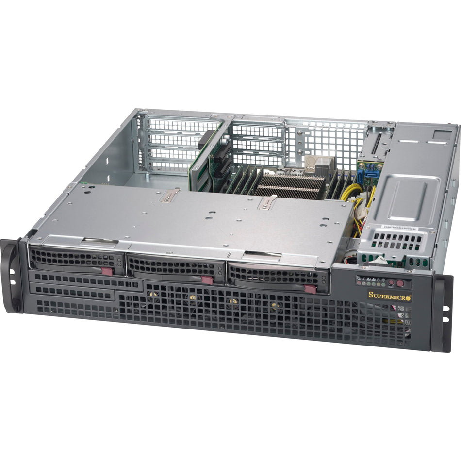 Supermicro SuperChassis 825MBTQC-R802WB - CSE-825MBTQC-R802WB