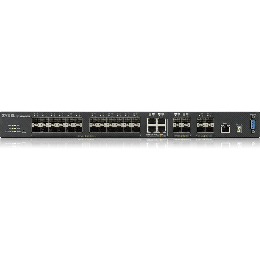 ZYXEL 28-port GbE L3 Managed Switch with 4 SFP+ Uplink - XGS4600-32F-DCD