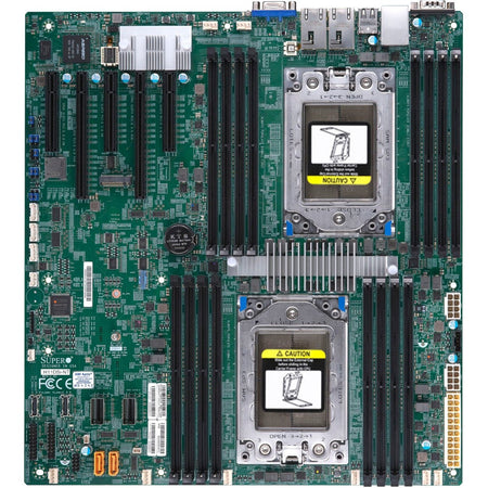 Supermicro H11DSI-NT Server Motherboard - AMD Chipset - Socket SP3 - Extended ATX - MBD-H11DSI-NT-O