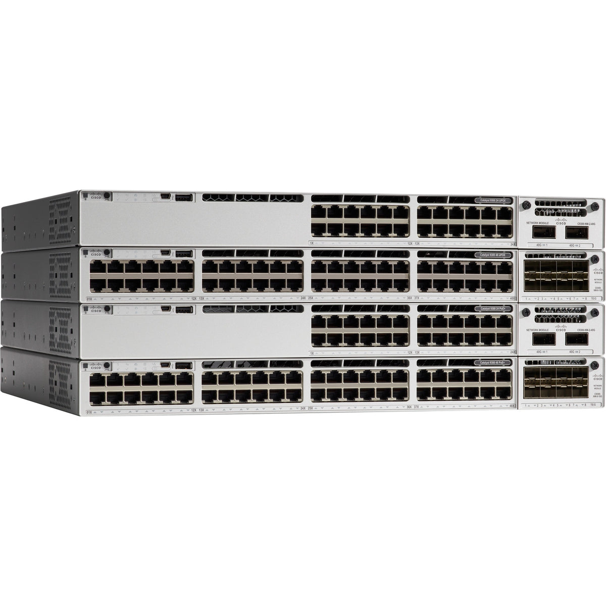 Cisco Catalyst 9300 24-port PoE+, Network Advantage - C9300-24P-A