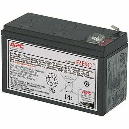 APC Replacement Battery Cartridge for Back-UPS, 12V 6.5Ah lead-acid battery, 2-year repair or replace warranty - APCRBC154
