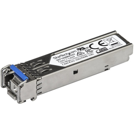 StarTech.com MSA Uncoded SFP Transceiver Module - 100BASE-BX - 100 Mb Ethernet BiDi Fiber (SMF) - SFP100BBXUST