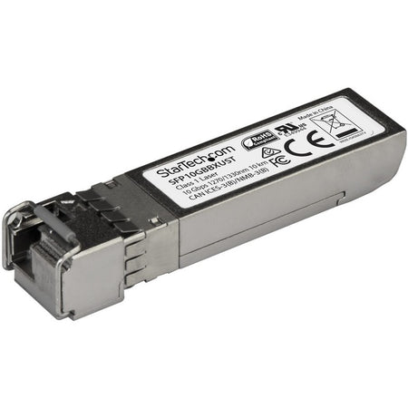 StarTech.com MSA Uncoded SFP+ Transceiver Module - 10GBASE-BX - 10 GbE Gigabit Ethernet BiDi Fiber (SMF) - SFP10GBBXUST