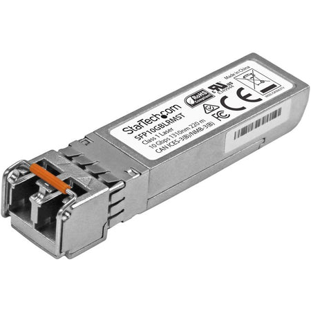 StarTech.com MSA Uncoded SFP+ Module - 10GBASE-LRM - 10GE Gigabit Ethernet SFP+ 10GbE Multi Mode Fiber (MMF) Optic Transceiver - 200m DDM - SFP10GBLRMST