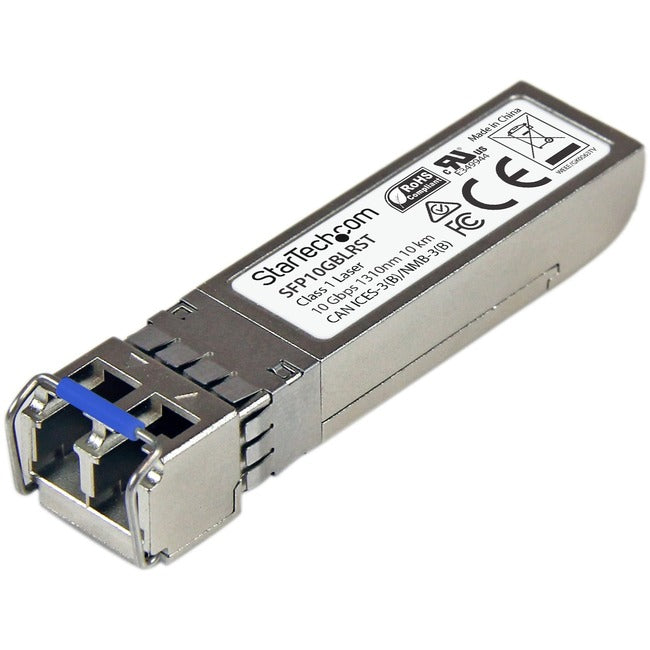 StarTech.com MSA Uncoded SFP+ Module - 10GBASE-LR - 10GE Gigabit Ethernet SFP+ 10GbE Single Mode Fiber (SMF) Optic Transceiver - 10km DDM - SFP10GBLRST