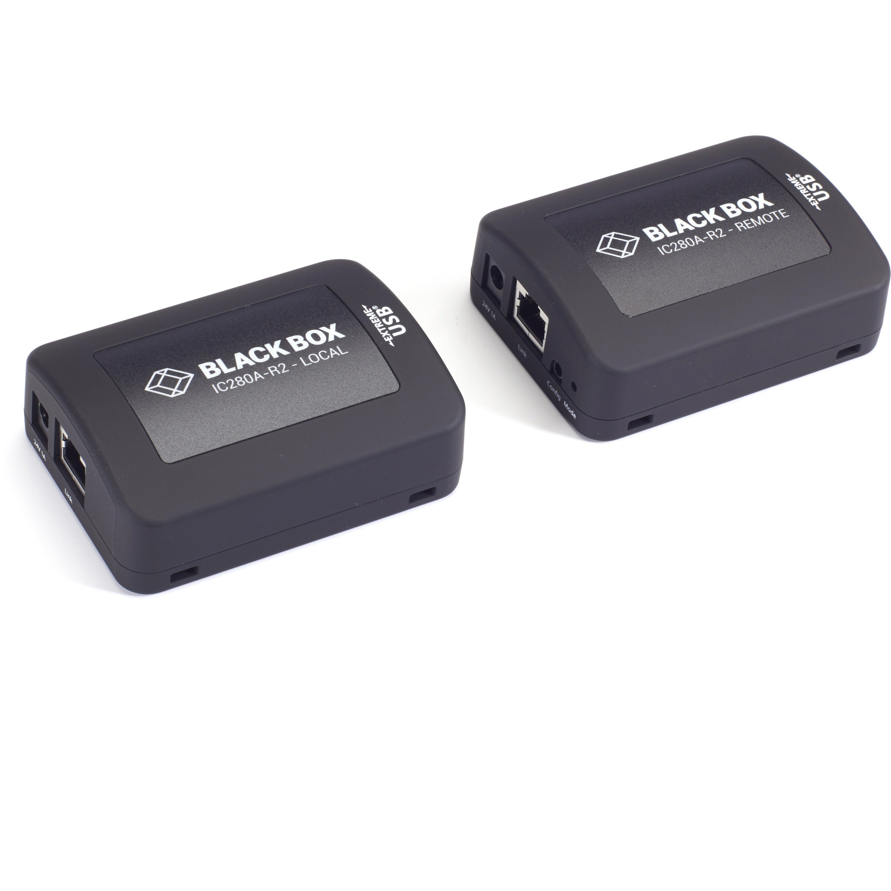 Black Box USB 2.0 Extender - CATx, FCC Class A, 1-Port - IC280A-R2
