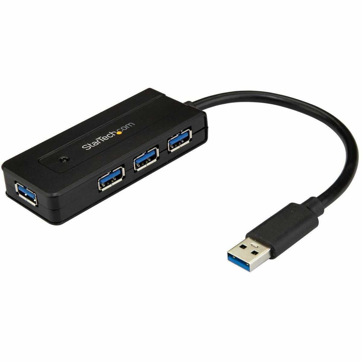StarTech.com 4 Port USB 3.0 Hub SuperSpeed 5Gbps w/ Fast Charge - Portable USB 3.2 Gen 1 (5Gbps) Type-A Laptop/Desktop Hub - USB Bus/Self Powered - ST4300MINI