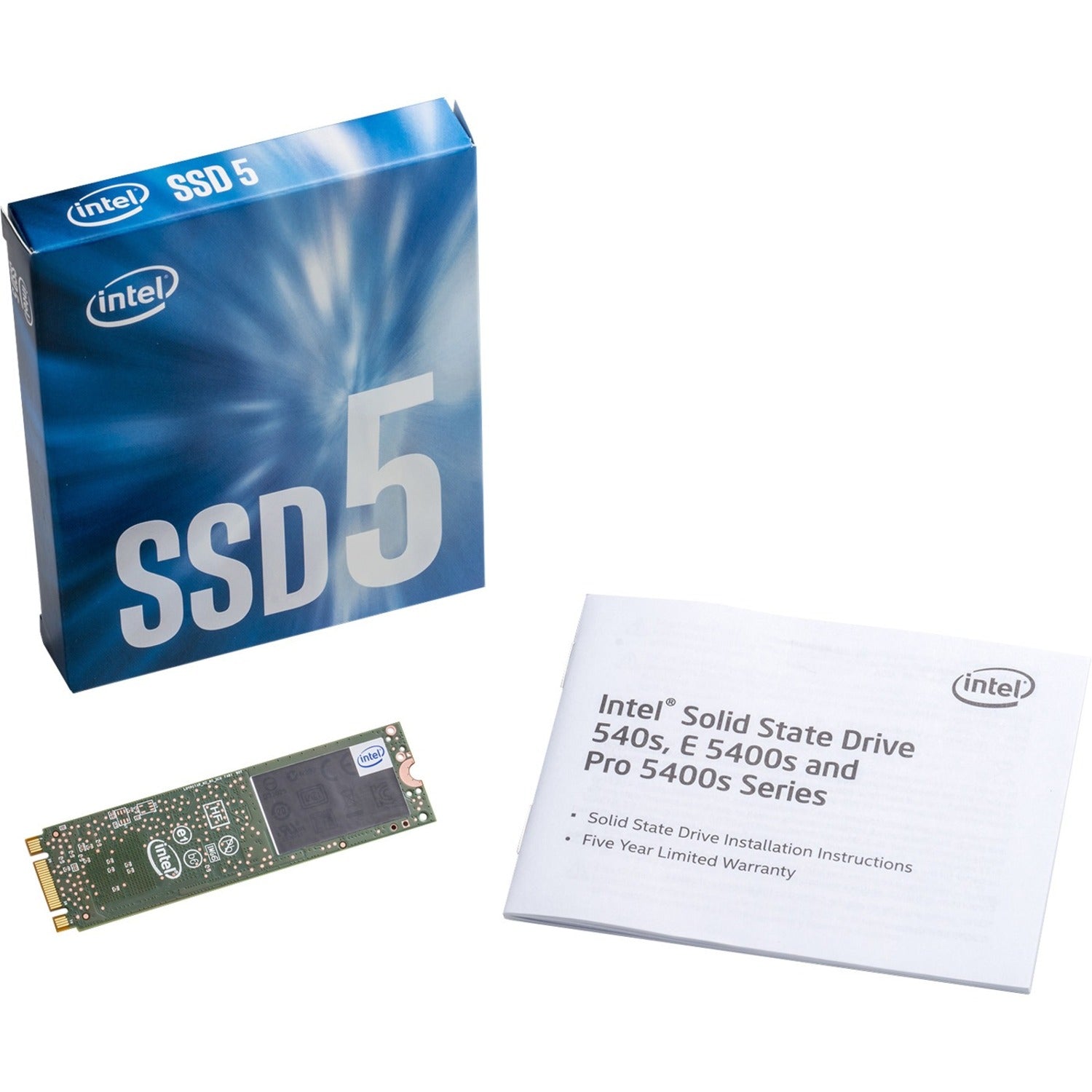 Intel-IMSourcing 540s 480 GB Solid State Drive - M.2 Internal - SATA - SSDSCKKW480H6X1