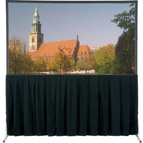 Da-Lite Fast-Fold Skirt - For Deluxe, Heavy-Duty Deluxe and Truss Screens - 158in Skirt - 36734