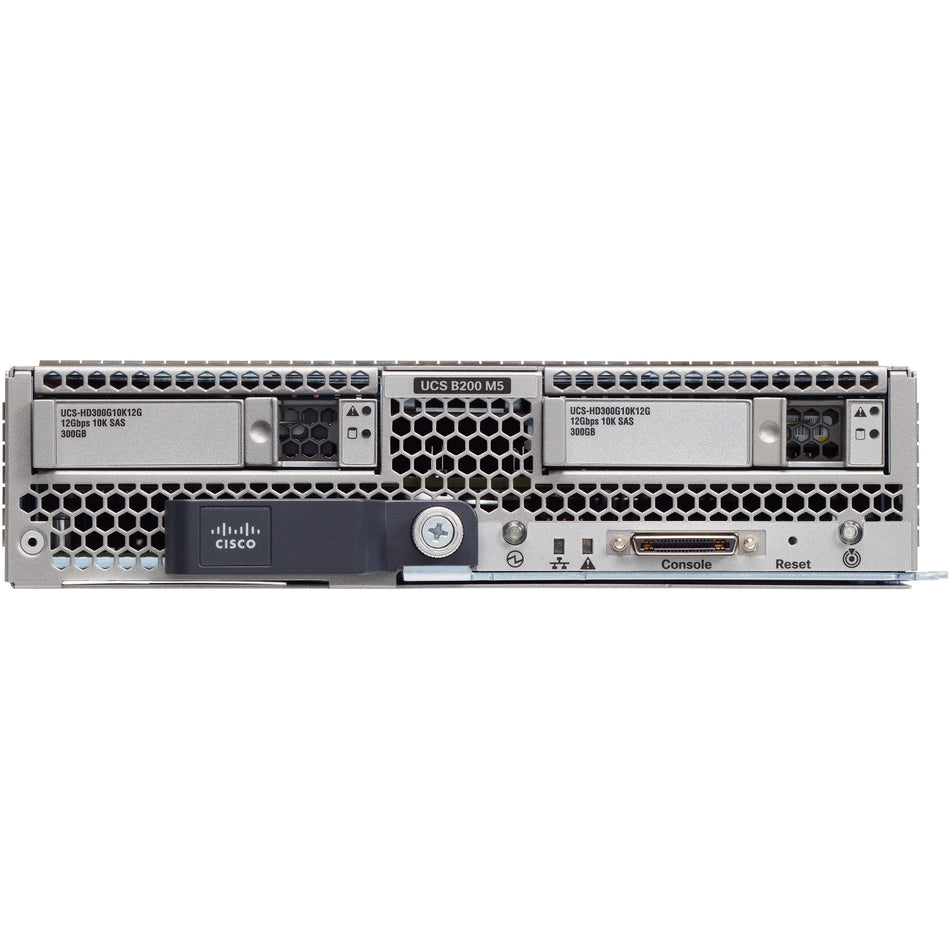 Cisco B200 M5 Blade Server - 2 x Intel Xeon Gold 5118 2.30 GHz - 192 GB RAM - Serial ATA, 12Gb/s SAS Controller - UCS-SP-B200M5-A2