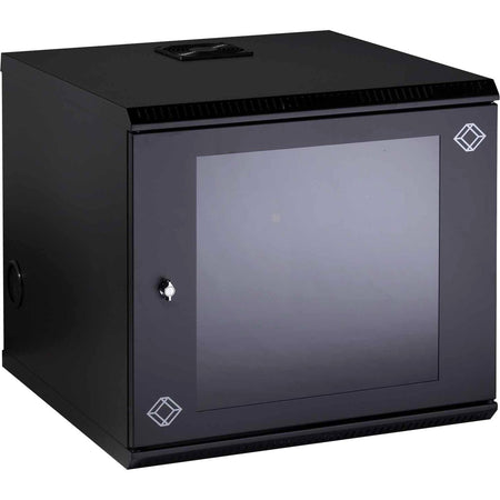 Black Box Wallmount Cabinet - 10U, 22"W x 23.5"D, M6 Square Holes - RM2413AE