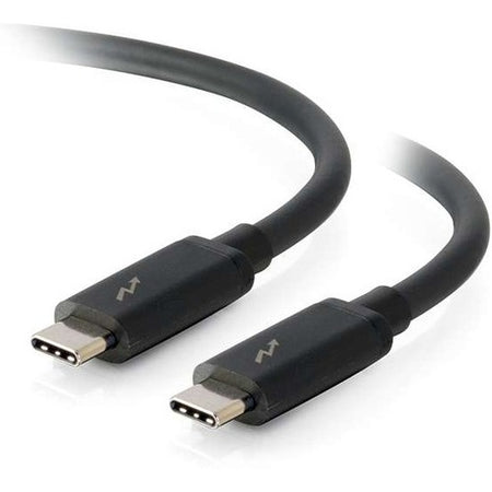 C2G 3ft Thunderbolt 3 Cable - USB C Thunderbolt 3 Cable - 100W Power Delivery - 20Gbps - Black - M/M - 28841