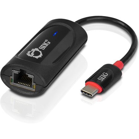 SIIG USB-C to Gigabit Ethernet Adapter - USB 3.0 - JU-NE0914-S1