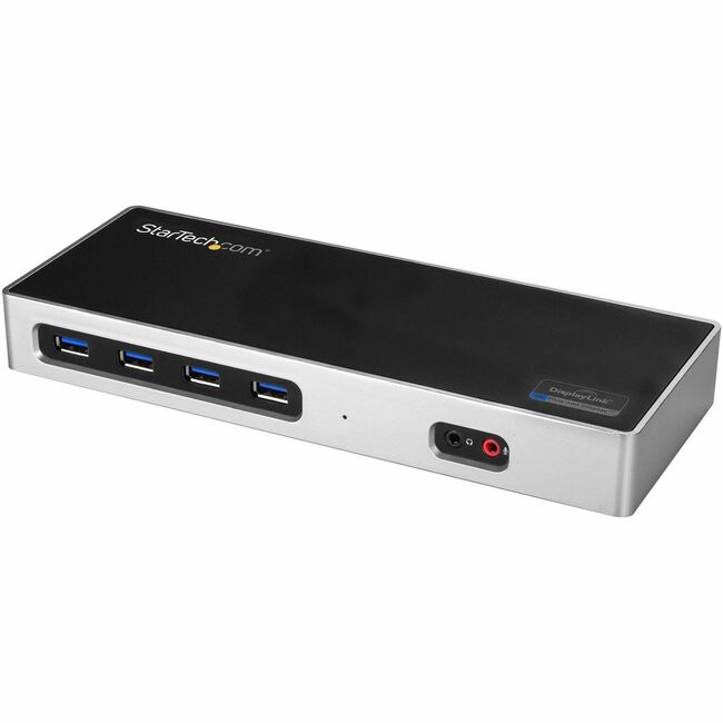 StarTech.com USB-C / USB 3.0 Docking Station - Compatible with Windows / macOS - Supports 4K Ultra HD Dual Monitors - USB-C - Six USB Type-A Ports - DK30A2DH - DK30A2DH