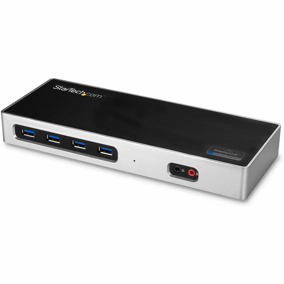 StarTech.com USB-C / USB 3.0 Docking Station - Compatible with Windows / macOS - Supports 4K Ultra HD Dual Monitors - USB-C - Six USB Type-A Ports - DK30A2DH - DK30A2DH