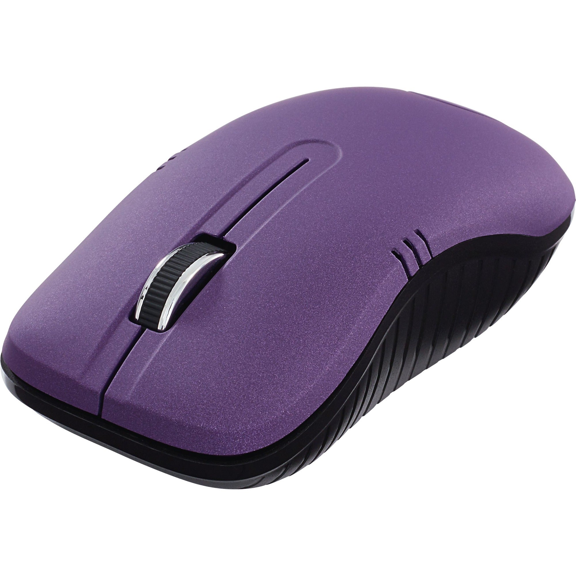 Verbatim Wireless Notebook Optical Mouse, Commuter Series - Matte Purple - 99781