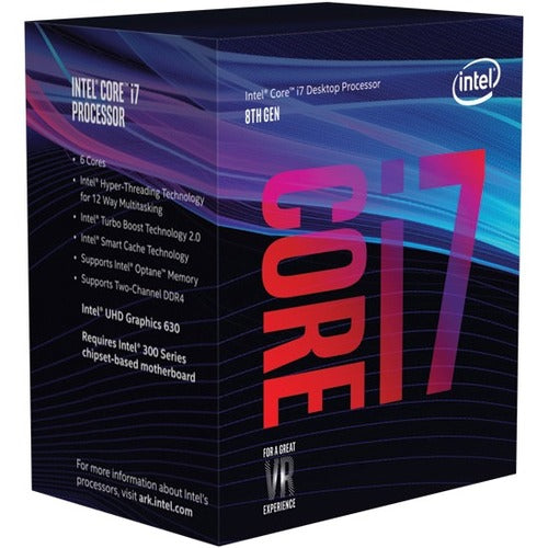 Intel Core i7 i7-8700 Hexa-core (6 Core) 3.20 GHz Processor - OEM Pack - CM8068403358316
