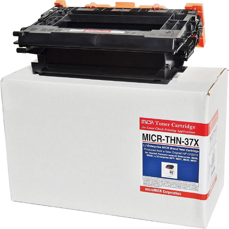microMICR MICR Standard Yield Laser Toner Cartridge CF237X - Black - 1 Each - MICR-THN-37X