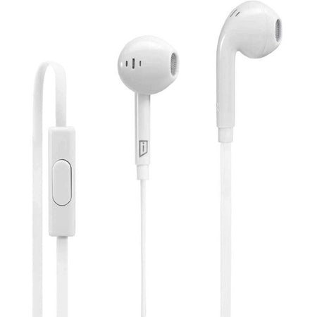 iStore Classic Fit Earbuds (White) - AEH036CAI
