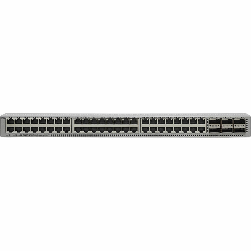 Cisco Nexus 93108TC-FX Ethernet Switch - N9K-C93108TC-FX