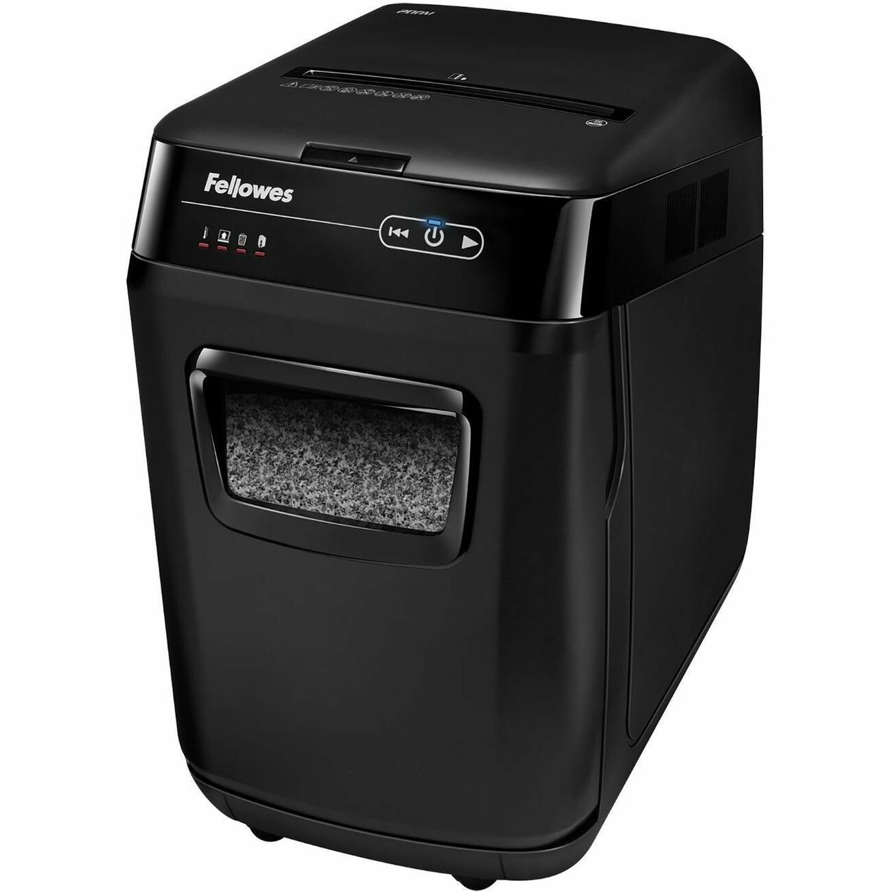 Fellowes AutoMax™ 200M Micro-Cut Auto Feed 2-in-1 Office Paper Shredder with Auto Feed 200-Sheet Capacity - 4656201