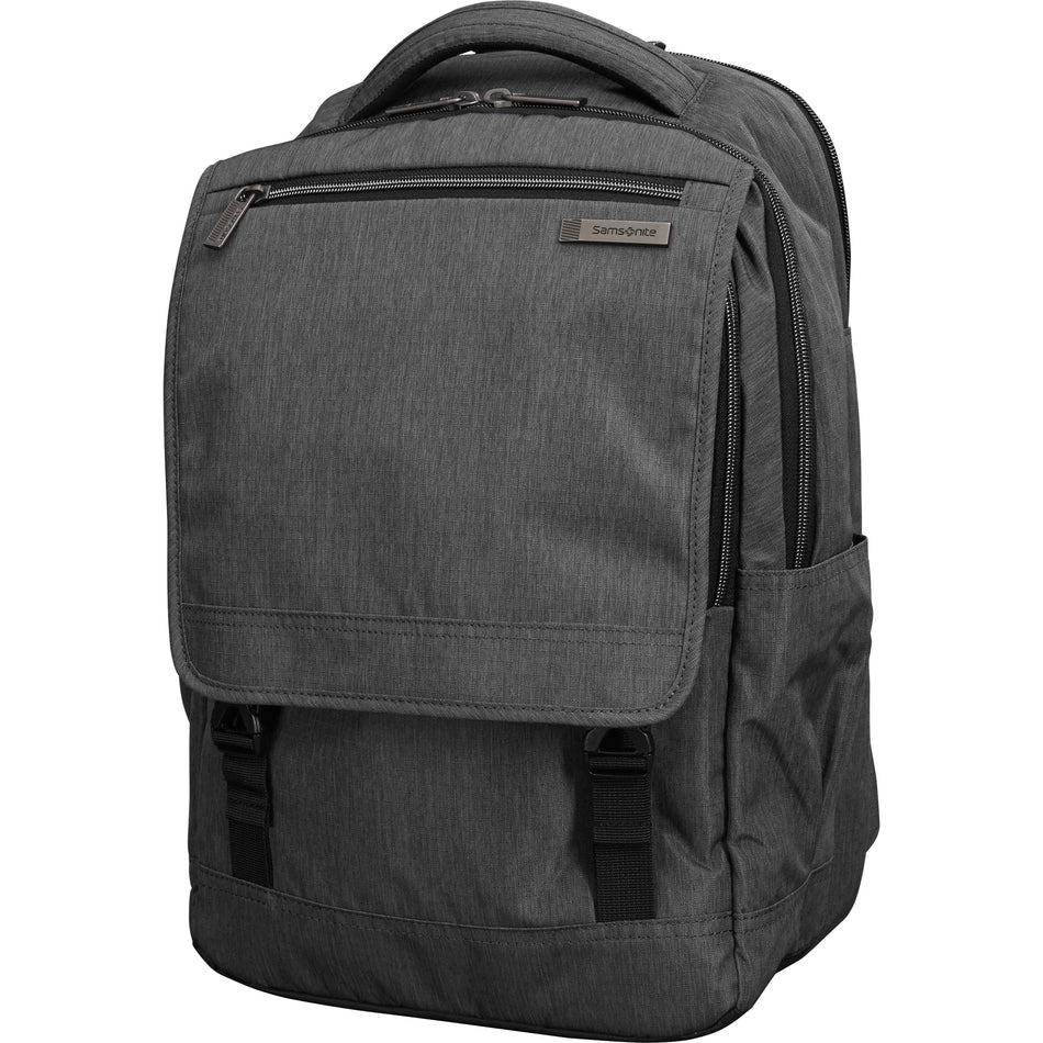 Samsonite Modern Utility Carrying Case (Backpack) for 15.6" Apple iPad Notebook - Charcoal, Charcoal Heather - 895755794