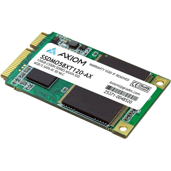 Axiom 120GB C550n Series mSATA SSD 6Gb/s SATA-III - SSDMO58XT120-AX