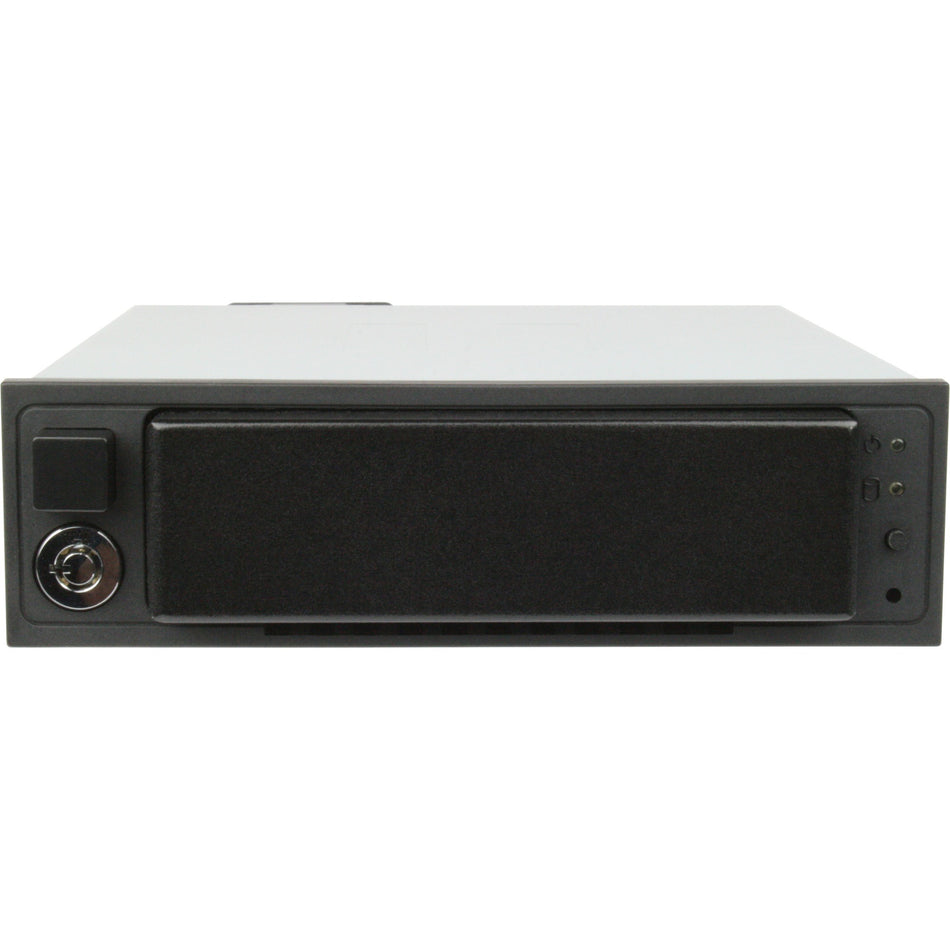 CRU Data Express DX175 Drive Bay Adapter for 5.25" - 6Gb/s SAS, Serial ATA/600 Host Interface - Black - 6550-6502-0500