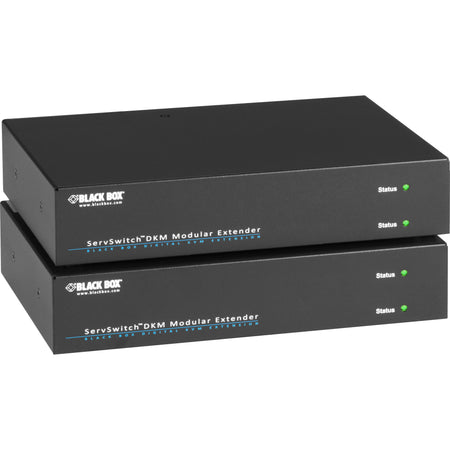 Black Box KVM Extender - DisplayPort 1.2 4K60, USB HID, Single-mode Fiber - AMS9204A