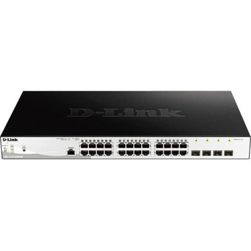 D-Link 28-Port Layer 2 Smart Managed Gigabit PoE Switch - DGS-1210-28MP