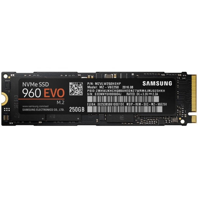 Samsung-IMSourcing 960 EVO 250 GB Solid State Drive - Internal - PCI Express (PCI Express 3.0 x4) - MZ-V6E250BW