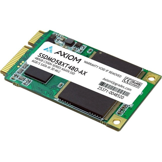 Axiom 480GB C550n Series mSATA SSD 6Gb/s SATA-III - SSDMO58XT480-AX