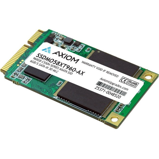 Axiom 960GB C550n Series mSATA SSD 6Gb/s SATA-III - SSDMO58XT960-AX